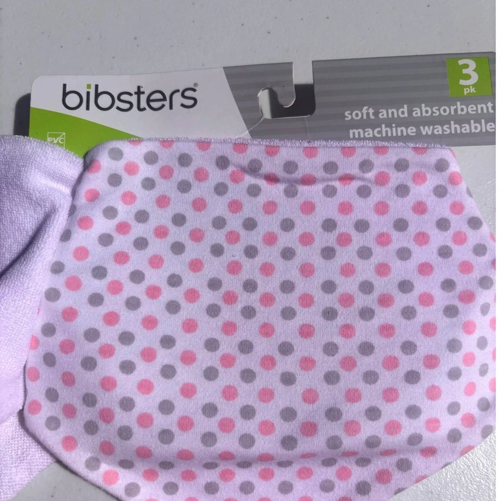 Baby Bibs 6pk OS Multi New Giraffe Floral Bandana NWT